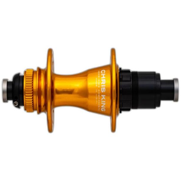 Chris King R45D Road Disc Rear/24H/142mm x 12mm TA/Center Lock/Shimano /Gold/ Ceramic