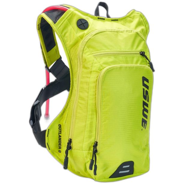 USWE OUTLANDER MOTO 9L HYDRATION PACK Crazy Yellow