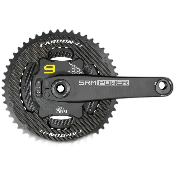 SRM Origin LOOK Cranks only 24mm Steel/ Yellow