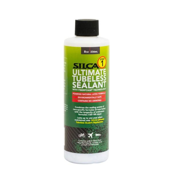 SILCA ULTIMATE TUBELESS SEALANT WITH FIBERFOAM, 8 OZ