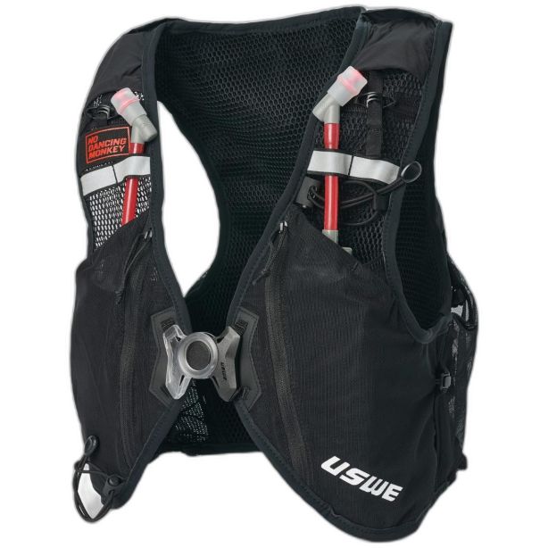 USWE PACE 14L TRAIL RUNNING VEST Carbon Black  Size L