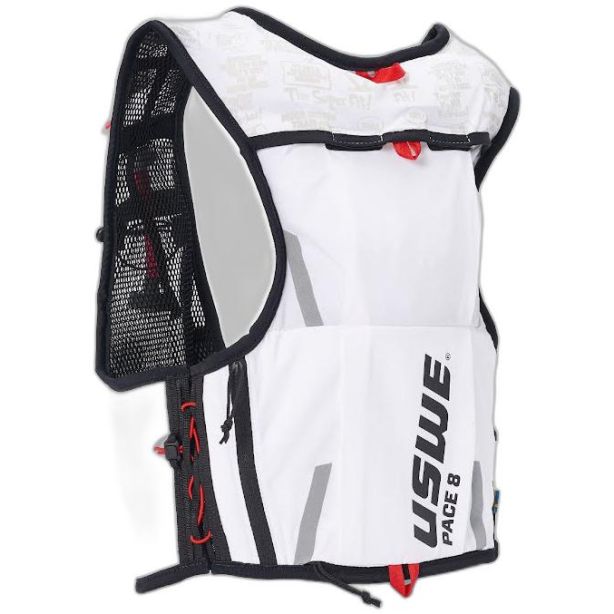 USWE PACE 8L TRAIL RUNNING VEST Cool White Size XL