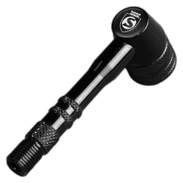 Silca Air Chuck Aluminum Disc Wheel Adapter (Black)