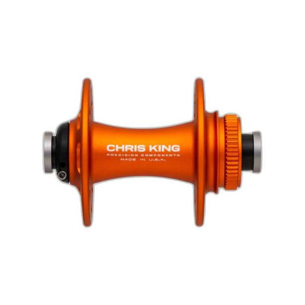Chris King R45D Road Disc Front /24H/100mm x 12mm TA/Center Lock /Matte Mango/ Ceramic