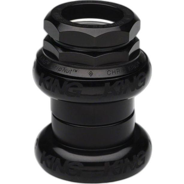 Chris King GRIPNUT THREADED HEADSET 1-1/8" /Black BD