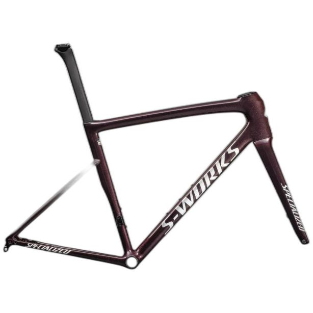 Specialized S-works Tarmac SL8 FRMSET SLDMET/REDPRL/METWHTSIL 52