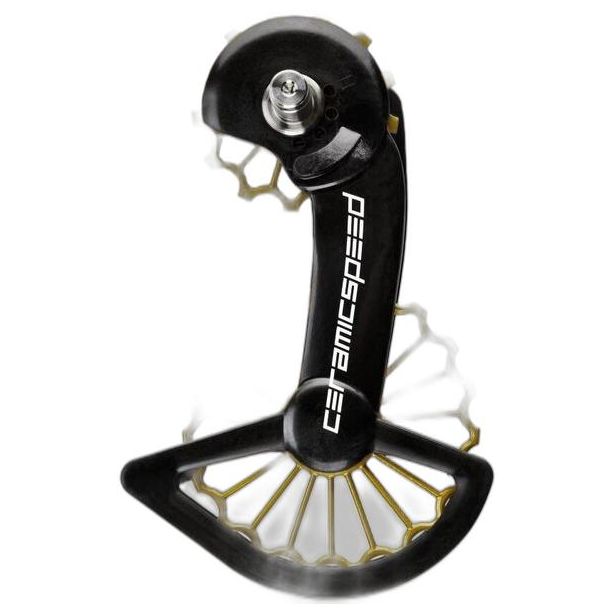 CeramicSpeed OSPW 3D Printed Hollow Titanium //Gold coated Shimano 9250/R8150 Series