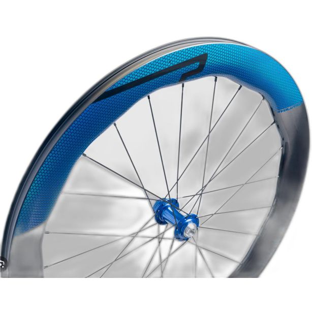 Princeton Carbon Works WAKE 6560 Disc + Tactic TR0112 x 100 mm /12 x142mm Shimano/White Blue