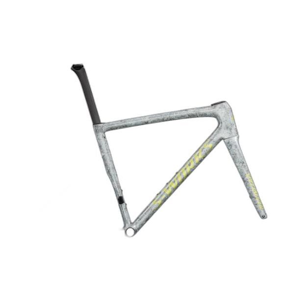 Specialized S-works Tarmac Sl8 Sw Frmset Sea/Lqdmet/Teamyeltnt 54