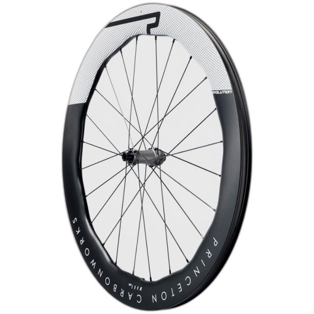 Princeton Carbon Works  WAKE 6560 Disc + Tactic TR01  12 x 100 mm / 12 x 142 mm Shimano Road  Gloss Chrome