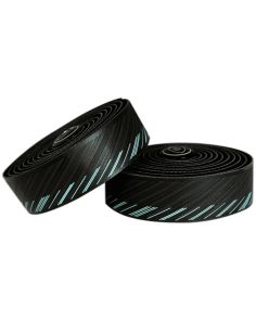 Silca Nastro Cuscino Bar Tape | 3.75mm | Black With Miami Green