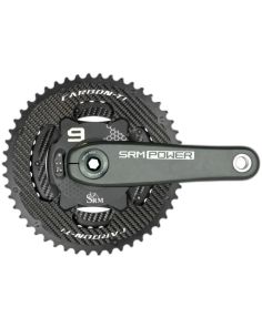SRM Composite Cranks, no rings, Titanium 24 mm spindle 165mm