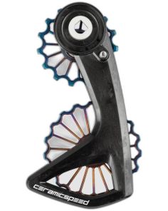 CeramicSpeed OSPW RS 3D Titanium | SRAM Red / Force AXS | Oil Slick Ctd