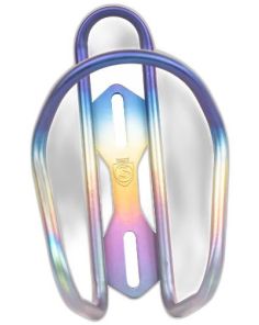 Silca Sicuro Titanium V2 Water Bottle Cage | Rainbow