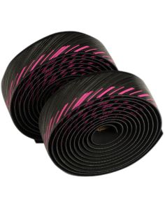 Silca Nastro Cuscino Bar Tape | 3.75mm | Black With Hot Pink