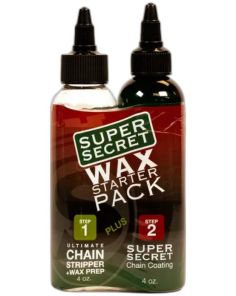 Silca Ultimate Wax Starter Pack |  4 Oz Super Secret And 4 Oz Chain Stripper